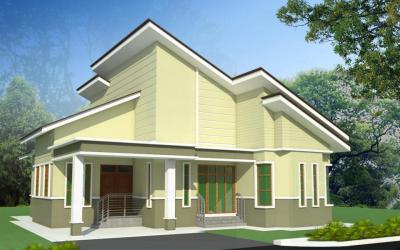 Design 1- Banglo Moden Setingkat